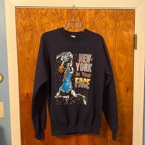 Blue New York crewneck